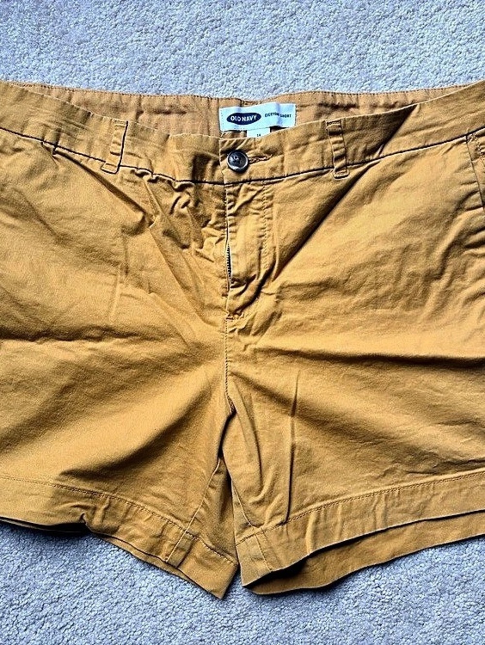 Old Navy Everyday Short Casual Shorts Yellow Size 14